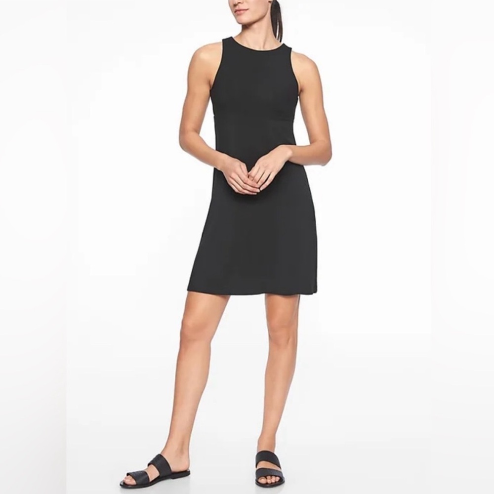 Athleta Black Sleeveless Dress